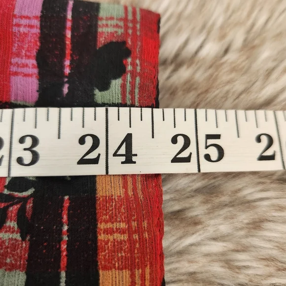 Free People Jerra Shirt Dress In Pink Long Sleeve Button Down‎ Plaid Maxi Dress - Picture 15 of 16